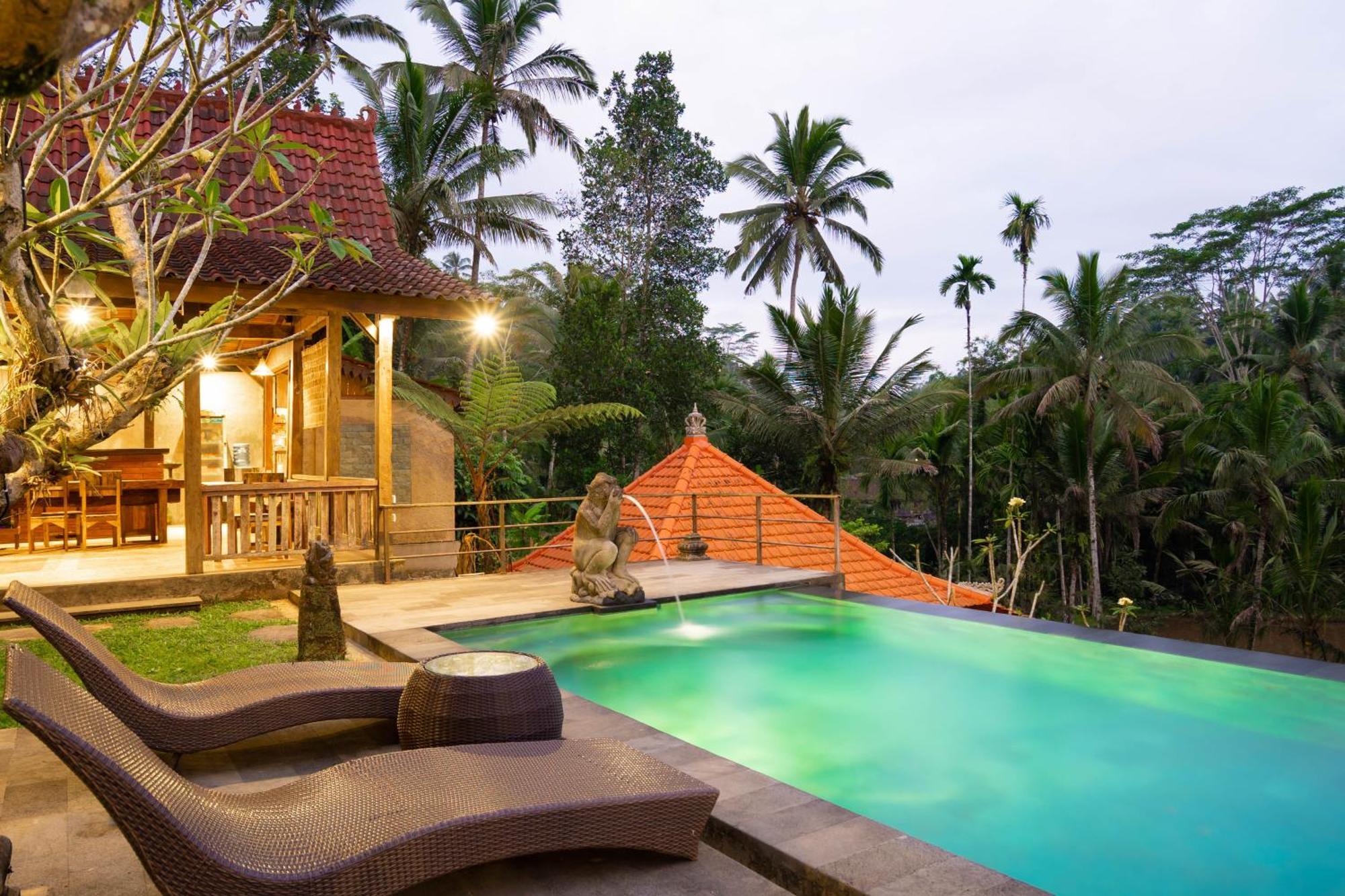 Sebatu Tulen Villa Tegallalang (Bali) Exterior foto